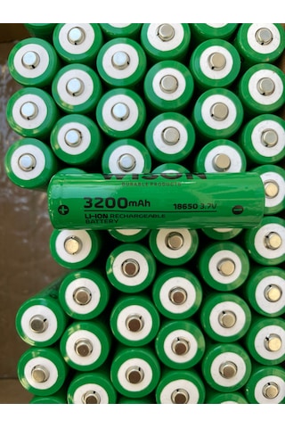 18650-3200 Mah 3.7v Pil
