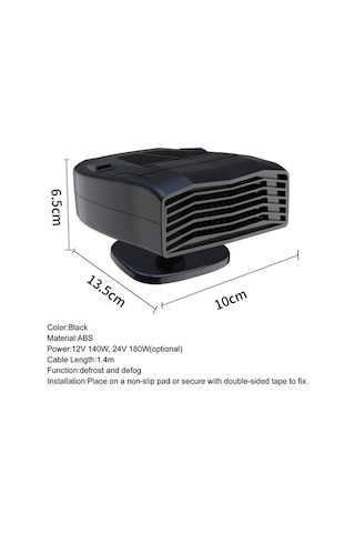 Diğer 12v/24v Elektrikli Araba Isıtıcı, Taşınabilir Isıtma Fanı, Ön Cam Kurutma Makinesi