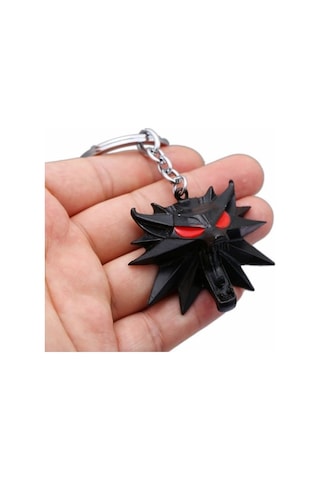 Dükkan Design The Witcher 3 Wild Hunt Siyah Anahtarlık Siyah
