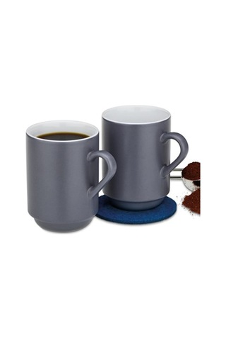 Kela 12757 Mattıa Kupa Seti 2li Gri 300ml
