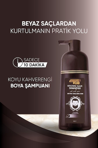 Saça Doğal Görünümünü Geri Kazandıran Koyu Kahve Şampuan 350ml Saça Doğal Görünümünü Geri Kazandıran Koyu Kahve Şampuan 350ml