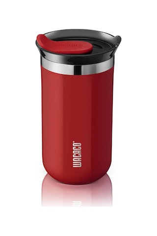 Octaroma Vakum İzoleli Kahve Kupa Kırmızı, 10 Fl Oz 300ml Genel