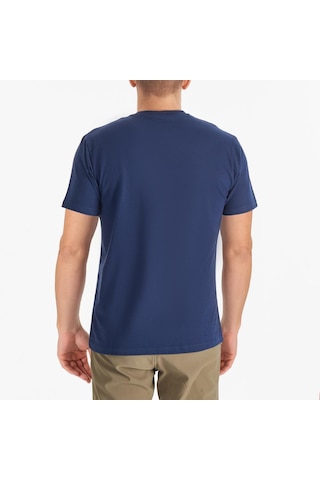 Columbia Cs0282 Csc M Basic Sm Logo Brushed Ss Tee Erkek T Shirt 26721 Koyu Lacivert