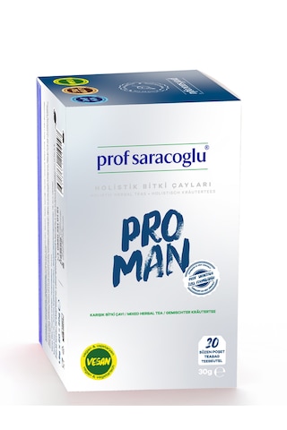 Pro Man Karışım Bitki Çayı 20'li