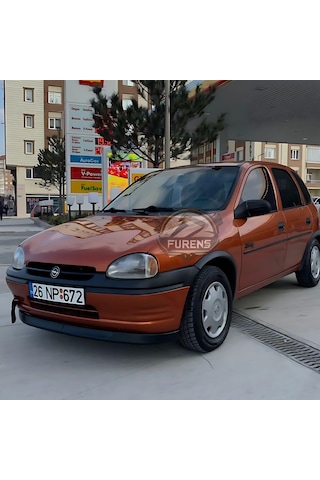 Opel Corsa B 1993-2000 Uyumlu H Lip Esnek Ön Lip 2 Parça Karlık Ön Ek Tampon Altı Dill