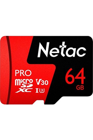 Sones Netac Sürüş Kaydedici Gözetim Kamerası Cep Telefonu Hafıza Kartı, Kapasite: 64 Gb