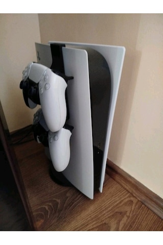 Ps5 Uyumlu 2'li Kol Tutucu Aparat, Ps5 Konsol Aparatı, Ps5 Joystick Standı Siyah