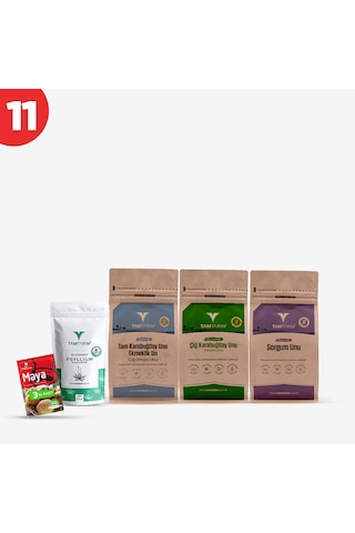 Tam Tarım Glutensiz Set 5'li