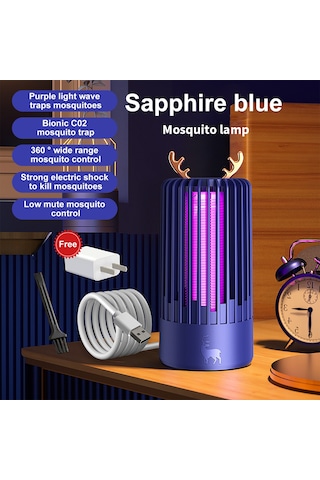 Elektrikli Böcek Öldürücü Kapalı Açık Yüksek Güçlü Uv Işık Sivrisinek Öldürücü Öldürücü Su Geçirmez Haşere Kontrolü Böcek Sinek Tuzağı