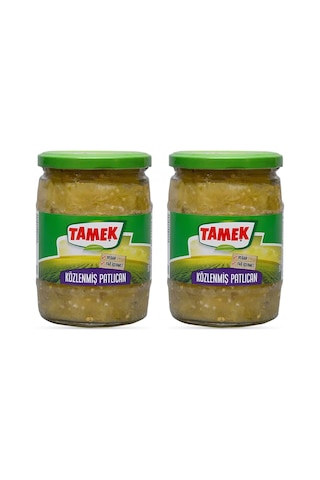 Tamek Közlenmiş Patlıcan 520 Gr Cam Kavanoz X 2 Adet