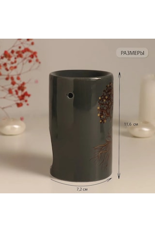 Simalend Kera Mikayla "kendine Odaklan" Aroma Lambası 7,2x7,2x11,6 Cm 264369770