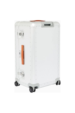 Fpm Milano Fpm Milano Bank Trunk On Wheels Büyük Boy Valiz Bavul & Valiz Gümüş
