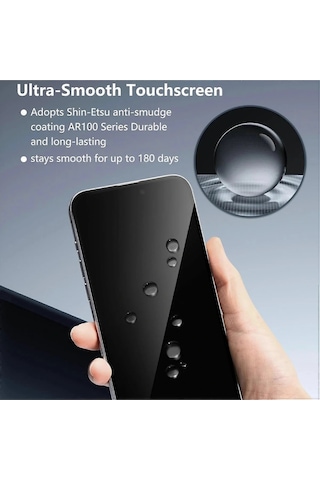 Joyroom Apple iPhone Uyumlu 17 Pro Privacy Cam Ekran Koruyucu