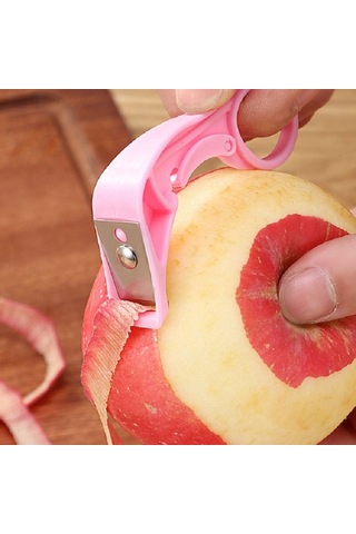 Cbtx Mutfak Meyve Soyucu Paslanmaz Çelik Soyma Bıçağı Rastgele Renk Teslimatı