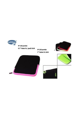 Addison Ip-118 Pembe 7" Tablet Pc Kılıfı Tablet Kılıfı