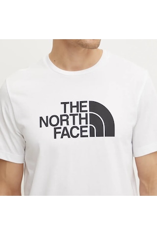 The North Face M Ss Easy Tee Erkek T-shirt Nf0a8a6cfn41 Beyaz