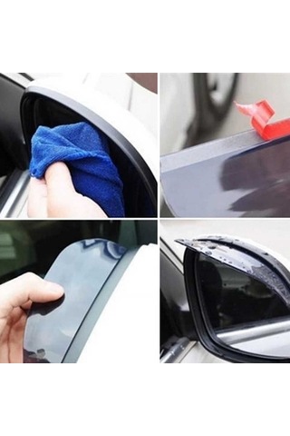 Fiat 500l Araç Ayna Yağmur Koruyucu 2 Adet