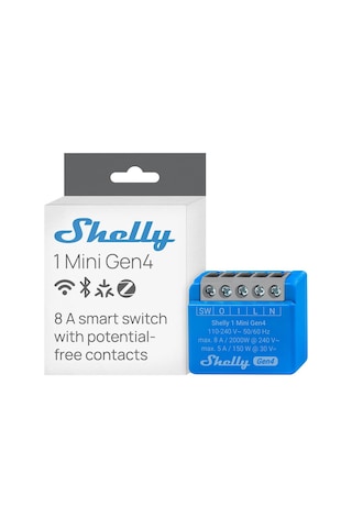 Shelly 1 Mini Gen4 Akıllı Röle
