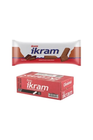 Ülker İkram Çikolatalı Kremalı Sandviç Bisküvi 24 x 84 G