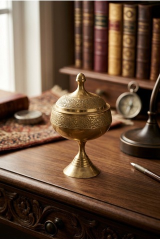 Ottoman Antık Sekerlık 14 Cm
