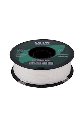 eSUN 1,75 mm PLA Plus (PLA+) Beyaz Filament (1 KG)