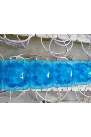 12v 2w Mavi Tekli Yonca Modül Led 20 Adet