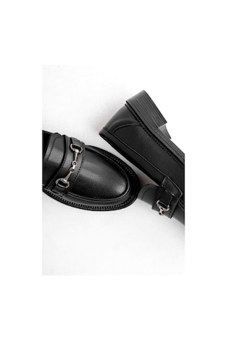 Potinonline 1363 Kadın Tokalı Loafer Günlük Ayakkabı 001