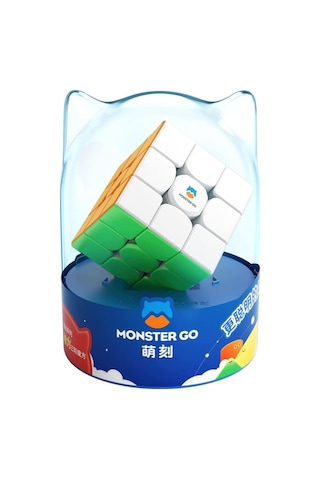 Profesyonel Gan Monster Go 3x3 Mıknatıslı Küp Puzzle