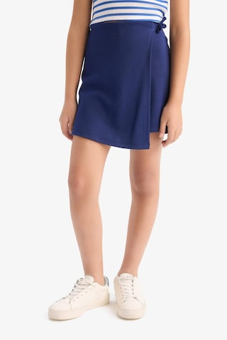 DeFacto Kız Çocuk Basic Düz Şort Etek B4465A825SMNV131 Lacivert