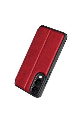 Galaxy Uyumlu S25 Edge Flip Cover - Kırmızı standart