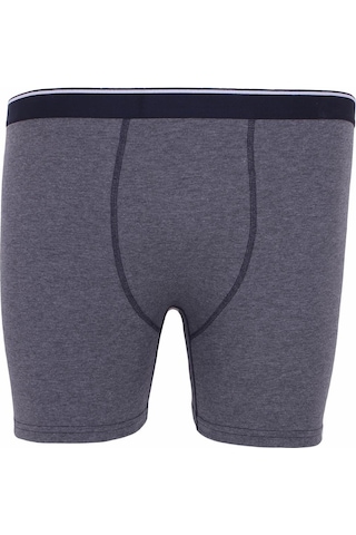 Starbattal Erkek Büyük Beden Likralı Uzun Paça Boxer 11906-242 - Antrasıt