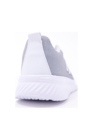 Dijital Baskılı Unisex Gri Sneaker - Beyaz Desenli Günlük Ayakkabı Gri-beyaz