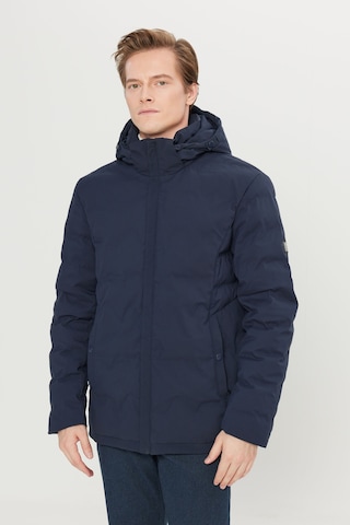 AC&Co / Altınyıldız Classics Erkek Lacı Standart Fit Normal Kesim Kapüşon Yaka Yan Cepli Casual Mont Laci