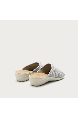 6012 Grey Terlik Kadın Diğer T4 429 Fe Fly Flot Cloth Slipper Fresh Classıc