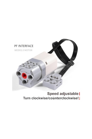 Yunboo Lego Uyumlu Moc Teknoloji Pf Parçası 2.0 Motor Bağlantı Kablosu - Batarya Kutusu İle Motor Arası Uzantı Kablosu