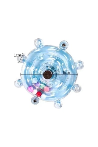 Vkemall Mavi Papağan Zeka Döndürme Oyuncak - Akıllı Çalıştırıcı Kuş Kafesi Oyuncağı Ve Dekorasyonu