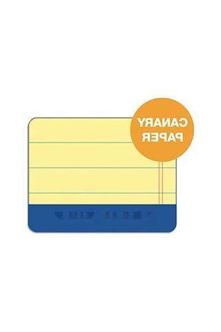 Yasal Yazma Pedleri - 20,8 Cm X 25,08 Cm, Kanarya Kağıdı, 50 Yapraklı, 3'lü Paket