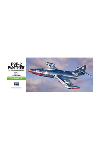 1/72 F9f-2 Panther Savaş Uçağı Maketi, Hasegawa 00242