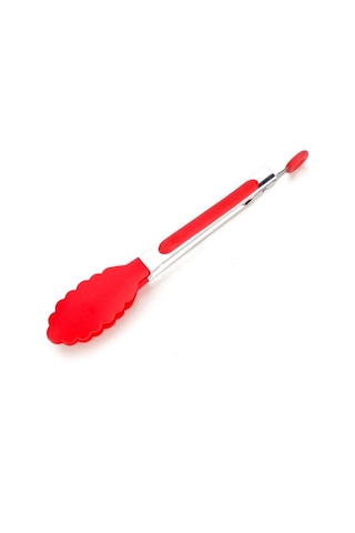 9 İnç Yemek Maşası Klip Silikon Barbekü Maşası Salata Maşası Yapışmaz Barbekü Klip Kelepçe Paslanmaz Çelik Aletler Araçlar