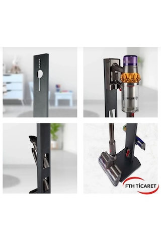 Dikey Şarjlı Süpürge Standı - Fth Ticaret