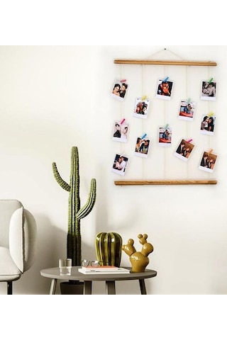 Bfd Shop Çerçeve Ahşap İpli Fotoğraf Askısı 50 X 70