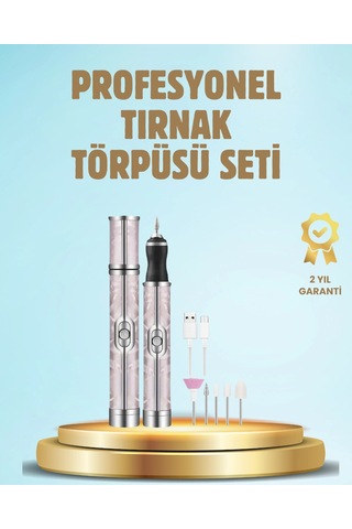 Hubrendy Tekno Elektrikli Tırnak Törpüsü Ayarlanabilir Hızlı Manikür Pedikür Cihazı