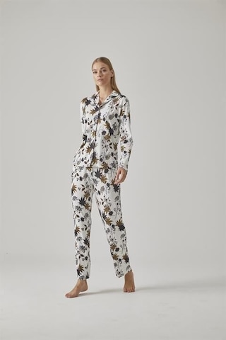 Relax Mode Kadın Gömlek Pijama Takım - 10778 Renkli
