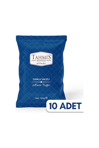 Tahmis Damla Sakızlı Türk Kahvesi 10 x 100 G