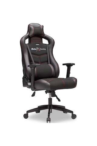 Meltem Kids Gaming Siyah-kırmızı Keten Oyuncu Koltuğu