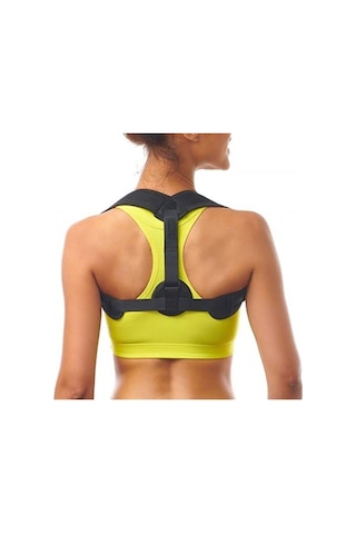 Multiflexpro Kamburluk Önleyici Korse Yeni Nesil Siyah Unisex