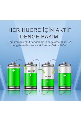 Tdt 8s Aktif Balans Cihazı - Pil Enerji Aktif Dengeleme 2a