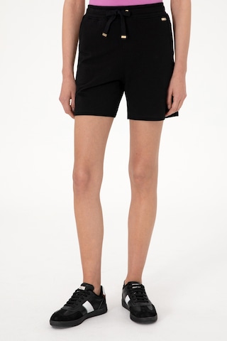 U.s. Polo Assn. Kadın Siyah Şort Örme 50305755-vr046 Siyah