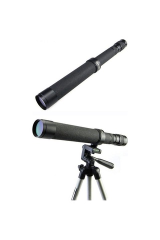Baigish Zt8-24x40 Rus Model Zoomlu ,deri çantalı Tripot Bağlanan Tekli Dürbün Çok Renkli