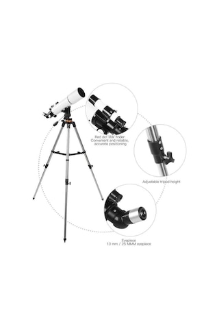 Nikula - Cf50080 Yüksek Netlik Monoküler Kara Ve Uzay Teleskobu